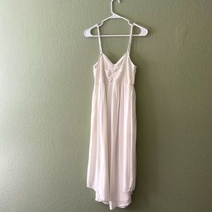 Final Touch white midi dress